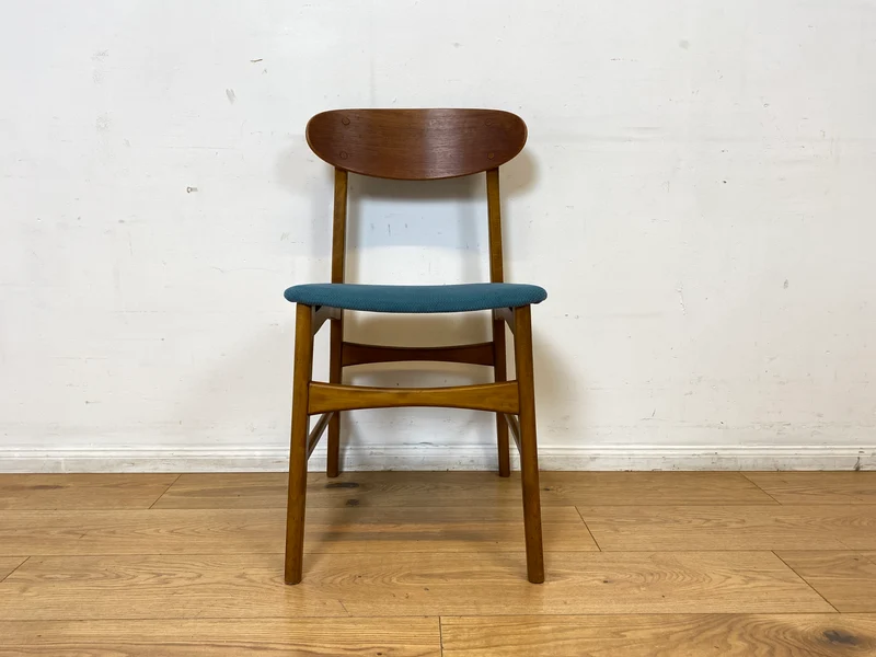 I IKEA war mal stilvoll & hochwertig I 4er Set 60er Jahre Ikea Atlas Stühle aus Teakholz I Esszimmerstühle Holzstühle Küchenstühle Chairs Skandinavisch Mid-Century Vintage I