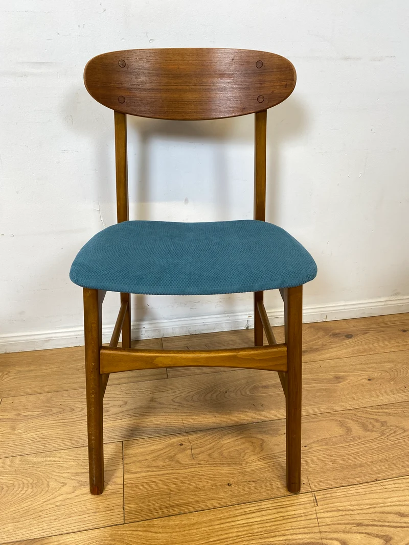 I IKEA war mal stilvoll & hochwertig I 4er Set 60er Jahre Ikea Atlas Stühle aus Teakholz I Esszimmerstühle Holzstühle Küchenstühle Chairs Skandinavisch Mid-Century Vintage I