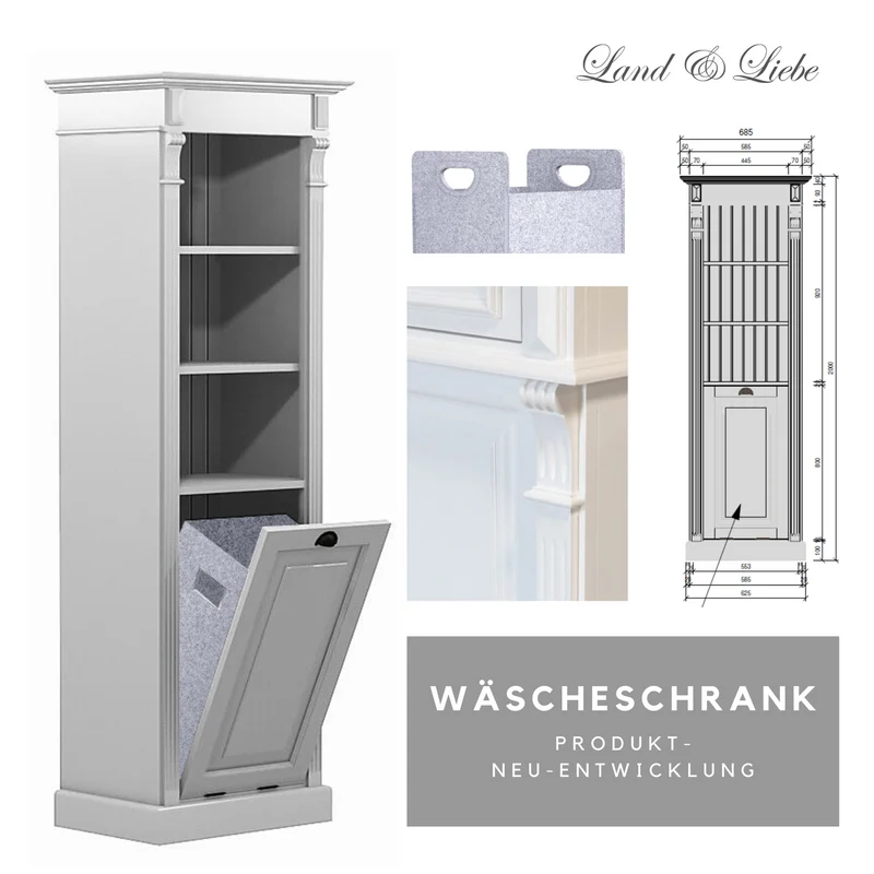 Laundry - Wäscheschrank im Gründerzeit-Stil