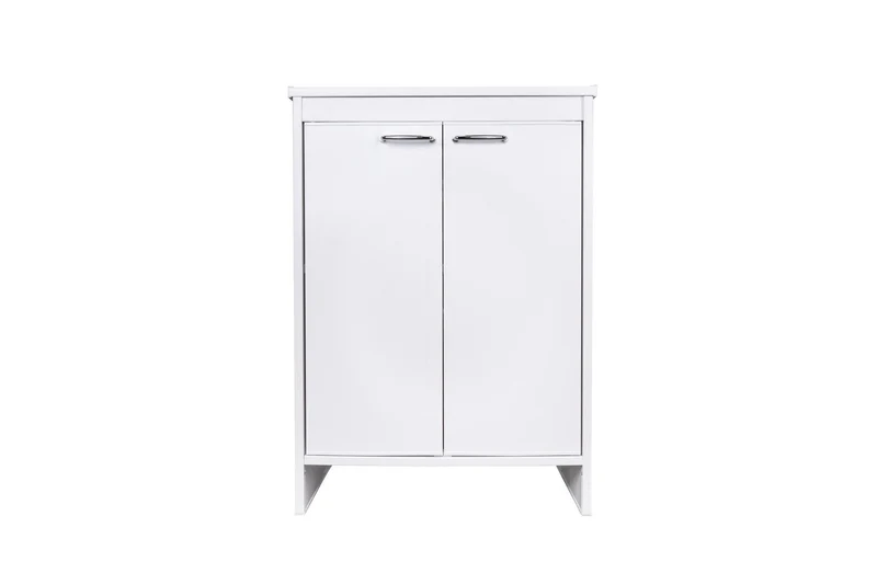 Base per Composizione Lavanderia in PVC, Kit Completo 60x50 cm, Modello Garden, Ideale per Spazi Funzionali e Facile da Montare