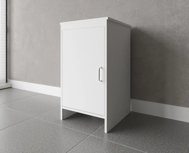 Base per Composizione Lavanderia in PVC, Kit Completo 45x50 cm, Modello Garden, Ideale per Spazi Funzionali e Facile da Montare