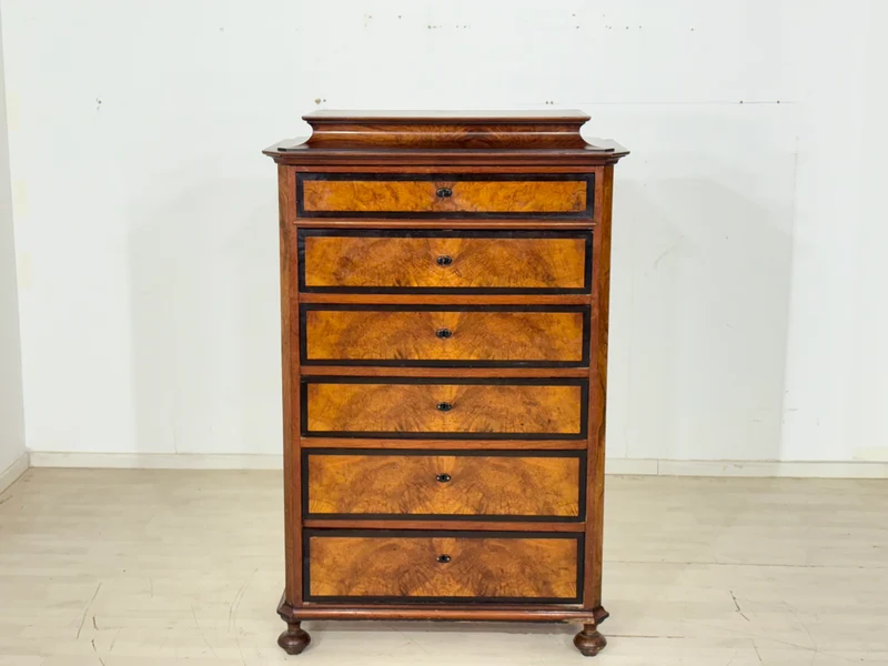 Sehr schöne Antike Chiffonnière Kommode / Waschkommode um 1900 Biedermeier Stil