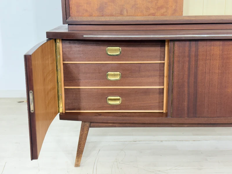 Mid Century Anrichte / Geschirrschrank / Wohnzimmerschrank / Vintage Buffet / Highboard