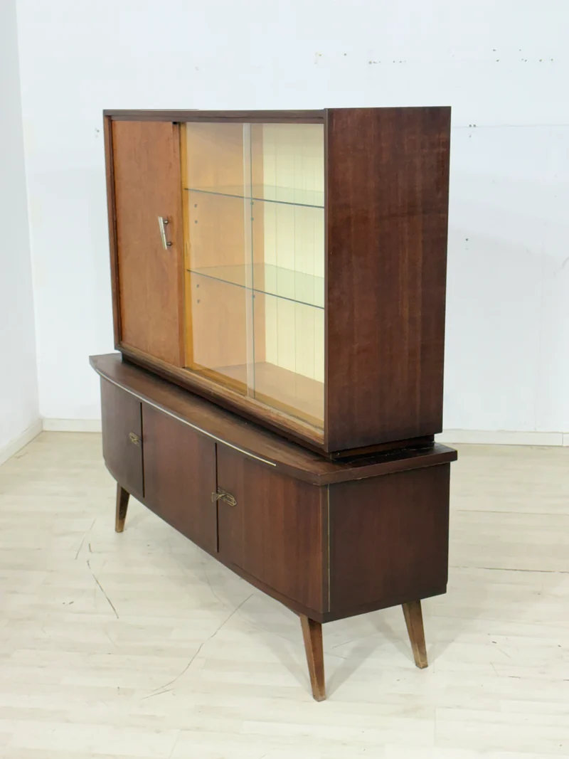 Mid Century Anrichte / Geschirrschrank / Wohnzimmerschrank / Vintage Buffet / Highboard