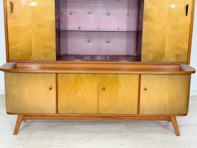 Wunderschönes Vintage Highboard / Barschrank / Sideboard / Geschirrschrank