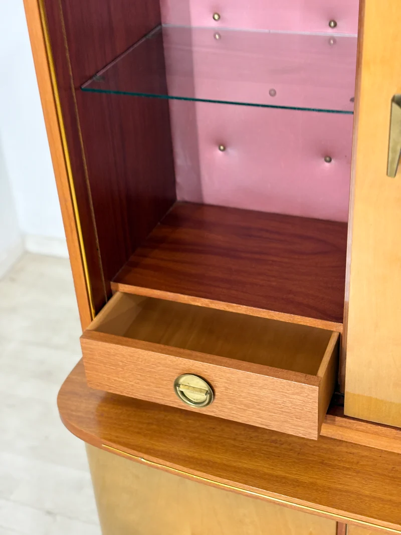Wunderschönes Vintage Highboard / Barschrank / Sideboard / Geschirrschrank