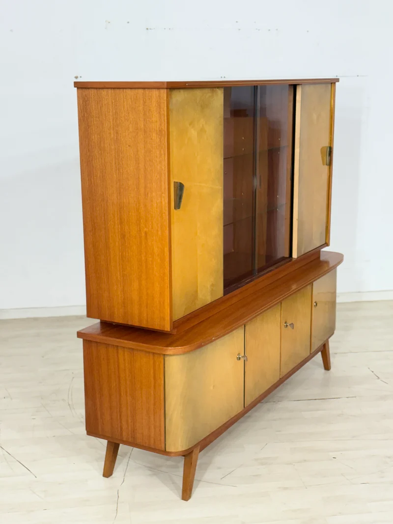 Wunderschönes Vintage Highboard / Barschrank / Sideboard / Geschirrschrank