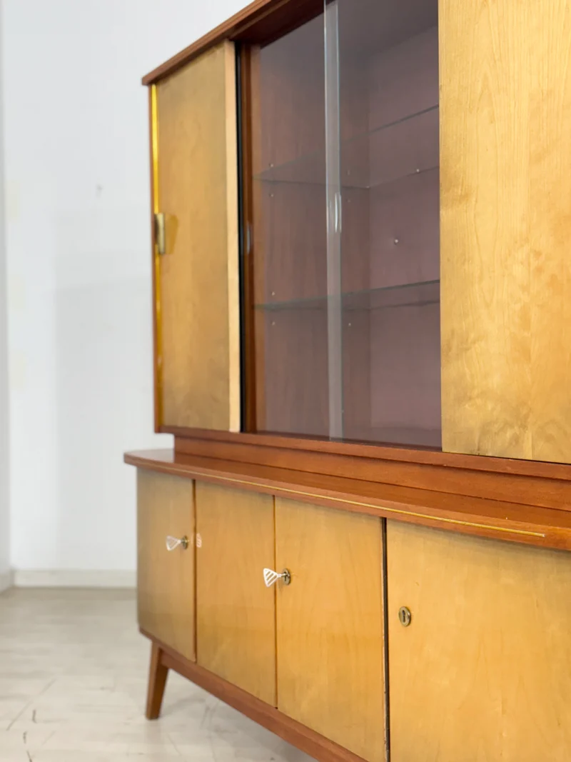 Wunderschönes Vintage Highboard / Barschrank / Sideboard / Geschirrschrank