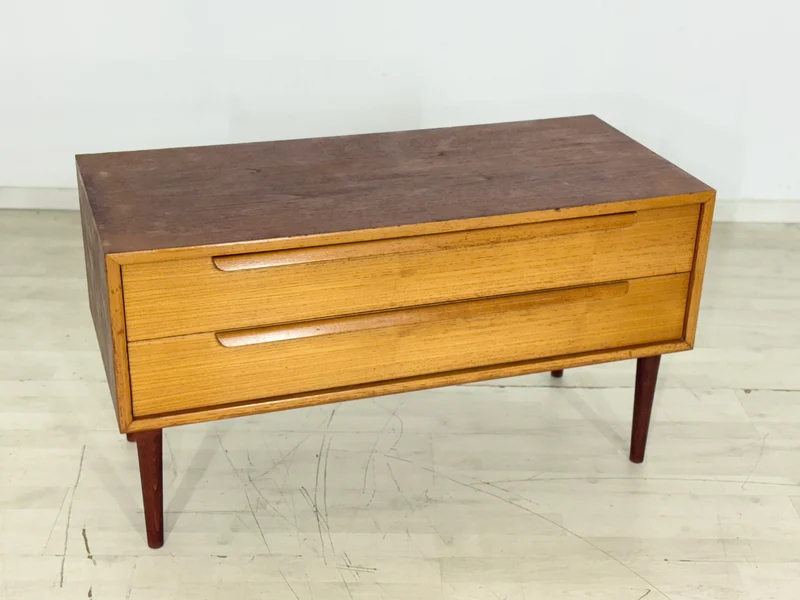 Vintage Teak Lowboard / Sideboard / Kommode – WK Möbel, 60er Jahre