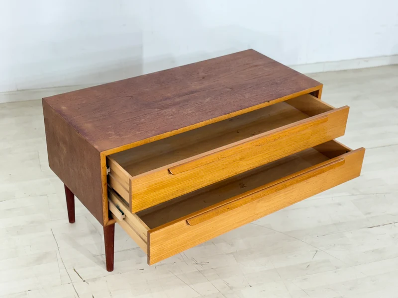 Vintage Teak Lowboard / Sideboard / Kommode – WK Möbel, 60er Jahre