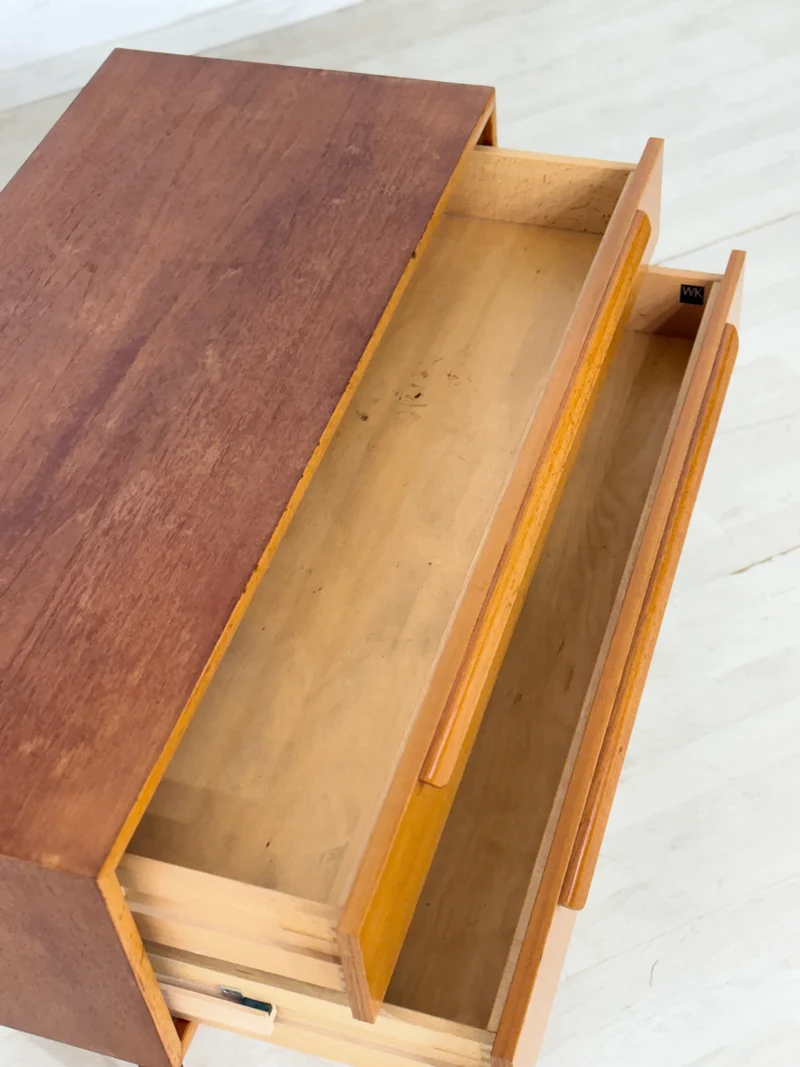 Vintage Teak Lowboard / Sideboard / Kommode – WK Möbel, 60er Jahre
