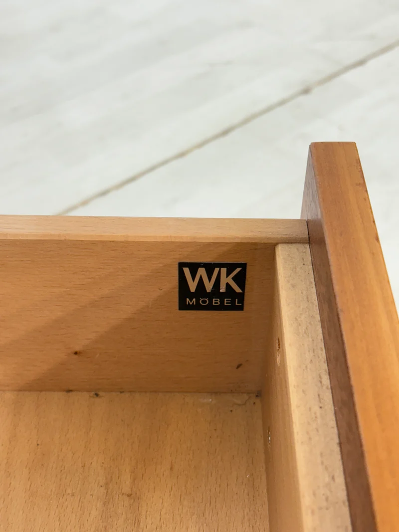 Vintage Teak Lowboard / Sideboard / Kommode – WK Möbel, 60er Jahre