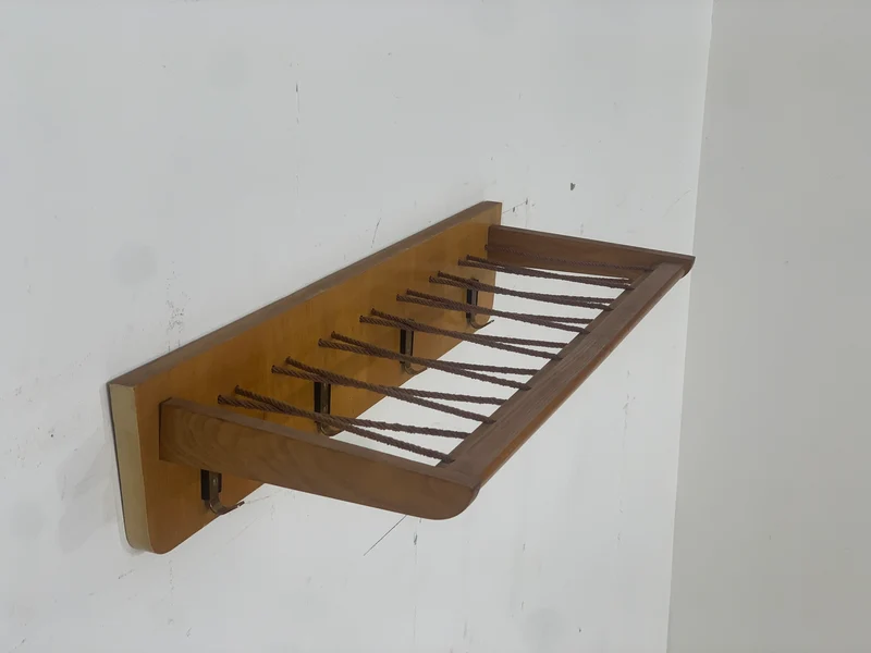 Mid Century Garderobe Garderobenanhänger Jackenständer Vintage