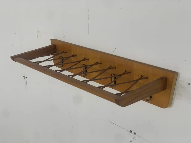 Mid Century Garderobe Garderobenanhänger Jackenständer Vintage
