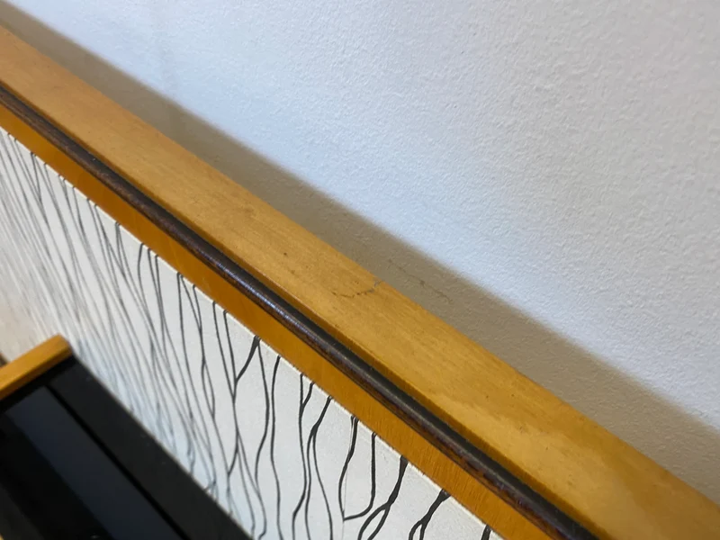 Kultiges 60er Jahre Bett von VEB Hellerau in sehr seltener Ausführung mit integrierten Nachttischen I Doppelbett Schlafzimmerbett Schlafzimmer Vintage DDR Mid-Century 50er I