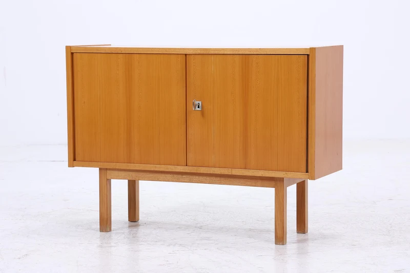 Vintage Kommode 60er | Mid Century Schrank | Retro Holz Aufbewahrung