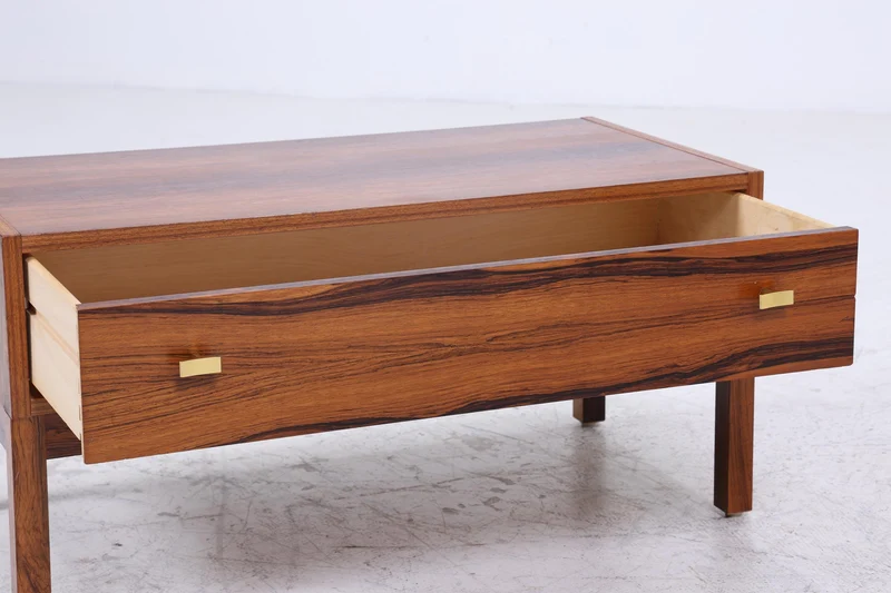 Vintage Schubladen Kommode | Mid Century Schubladen Schrank | Retro 60er Jahre Palisander Aufbewahrung