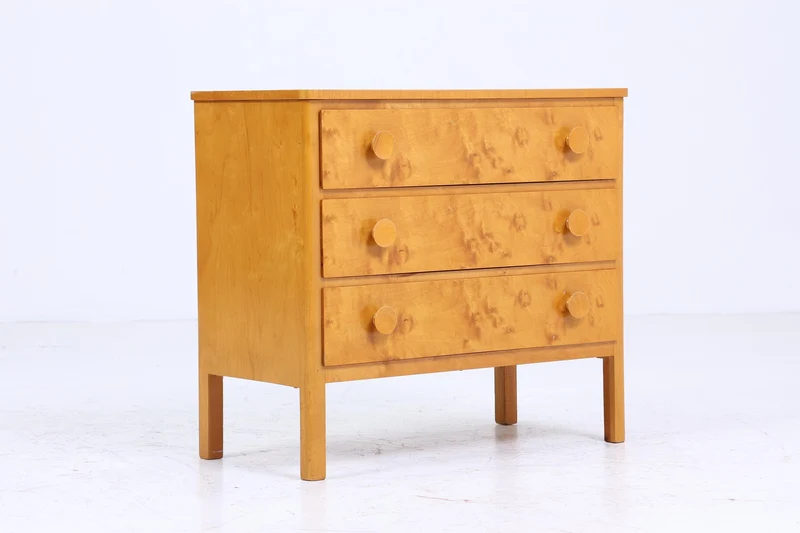 ❌SALE❌ 60er Jahre Schubladen Kommode im Biedermeier Stil | Mid Century Schubladen Schrank | Vintage Holz Aufbewahrung