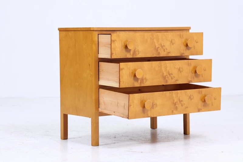 ❌SALE❌ 60er Jahre Schubladen Kommode im Biedermeier Stil | Mid Century Schubladen Schrank | Vintage Holz Aufbewahrung