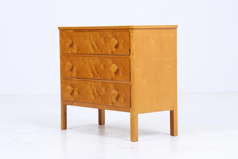 ❌SALE❌ 60er Jahre Schubladen Kommode im Biedermeier Stil | Mid Century Schubladen Schrank | Vintage Holz Aufbewahrung