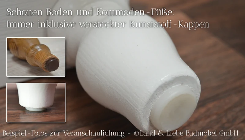 Arvid - Landhaus-Wäscheschrank im Gründerzeit-Stil