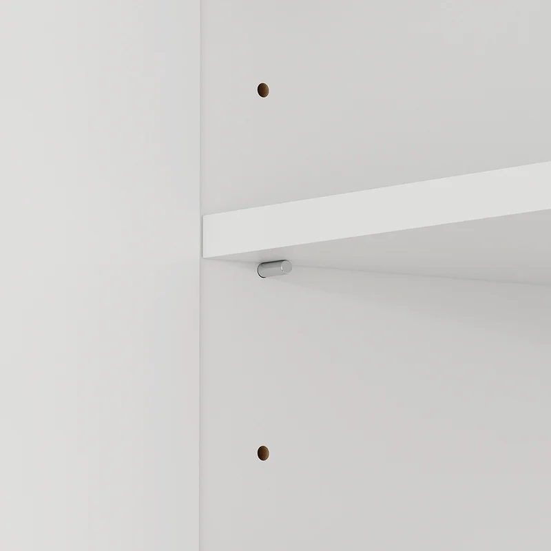 SoBuy | Hangeschrank | Wandschrank hängend mit 2 Türen | White | 90×70×28.5 cm | BZR233-W
