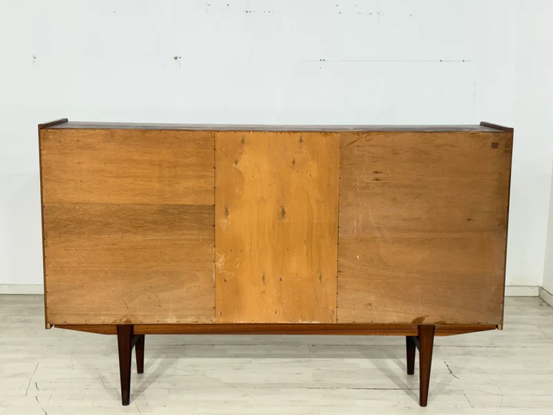Danish Design Highboard / Teak Sideboard / Barschrank / Wohnzimmerschrank / Vintage Schrank