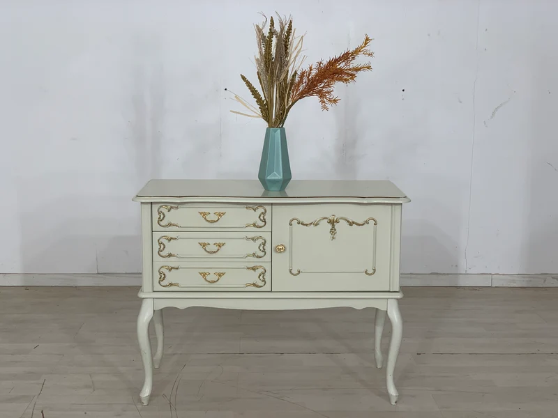 Chippendale Kommode Schrank Flurschrank Wohnzimmerschrank