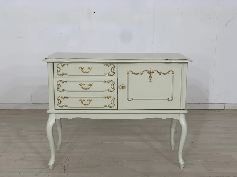 Chippendale Kommode Schrank Flurschrank Wohnzimmerschrank