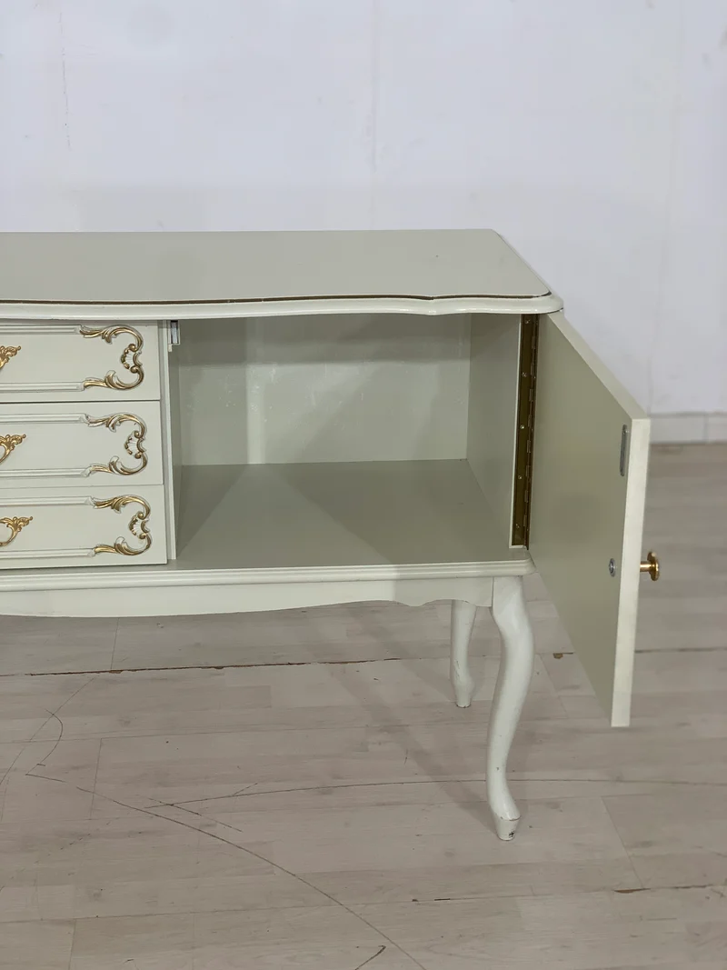 Chippendale Kommode Schrank Flurschrank Wohnzimmerschrank