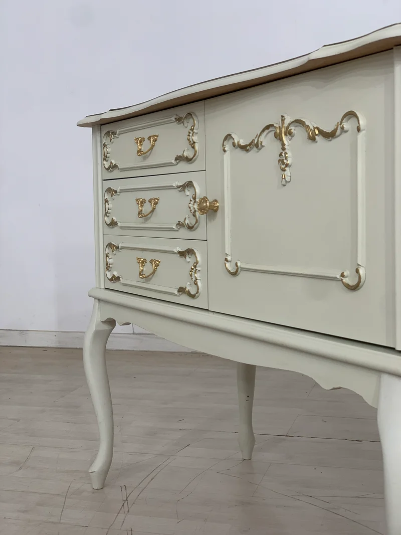Chippendale Kommode Schrank Flurschrank Wohnzimmerschrank