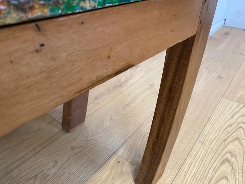 Einzigartige Kommode handgefertigt aus altem Bootsholz mit Schubladen I Teakholz I Sideboard Schrank Anrichte Konsole Flurkommode Ablage Opium Bootsmöbel I