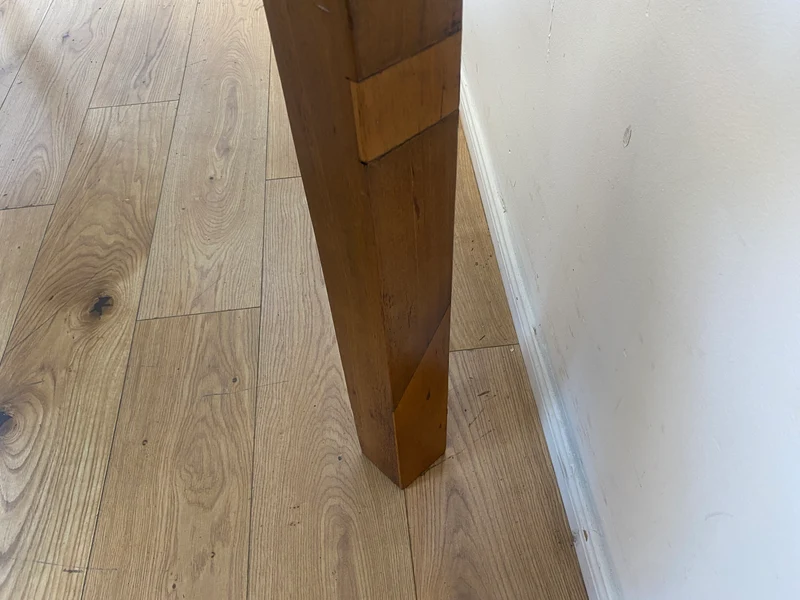 Einzigartiger 200x90cm großer meeresblauer Esstisch handgefertigt aus altem Bootsholz I Teakholz massiv I Tisch Küchentisch Gartentisch Holztisch Dining Table I