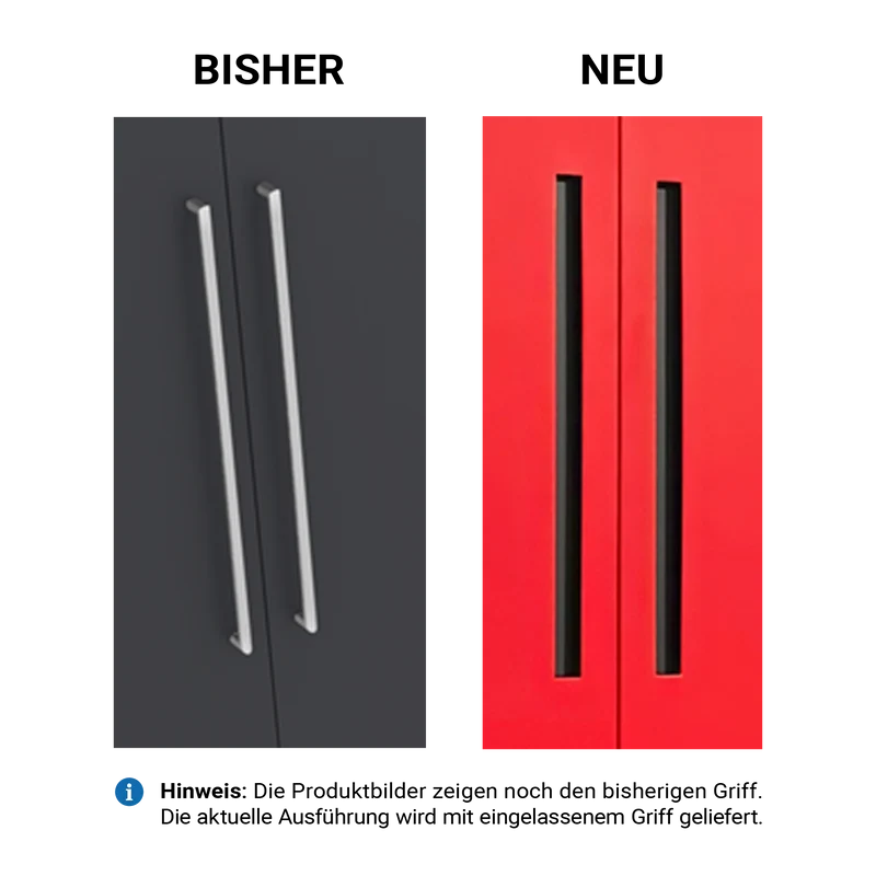Essential – Profi-Werkstattschrank mit 2 Türen (762 mm Breit)