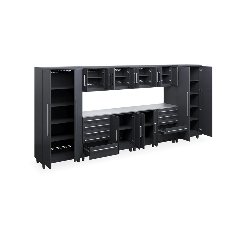 Prestige-Set 9 – Profi-Werkstattschränke – 4674 x 610 x 2032 mm