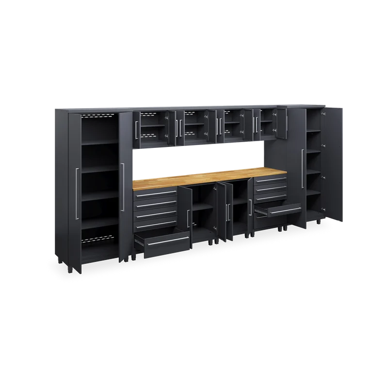 Prestige-Set 9 – Profi-Werkstattschränke – 4674 x 610 x 2032 mm