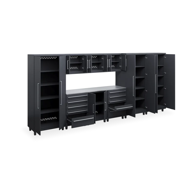 Prestige-Set 8 – Profi-Werkstattschränke – 4878 x 610 x 2032 mm