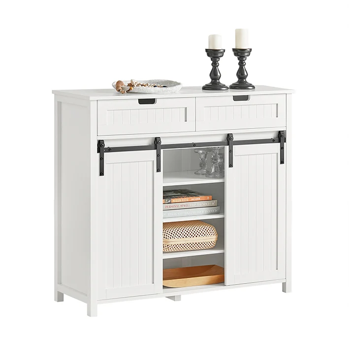 SoBuy | Küchenschrank | Sideboard | Flurschrank | Kommode | FSB74-W