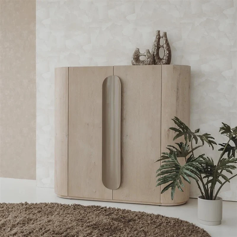 Eiche Schrank Allure White Wash 150 cm