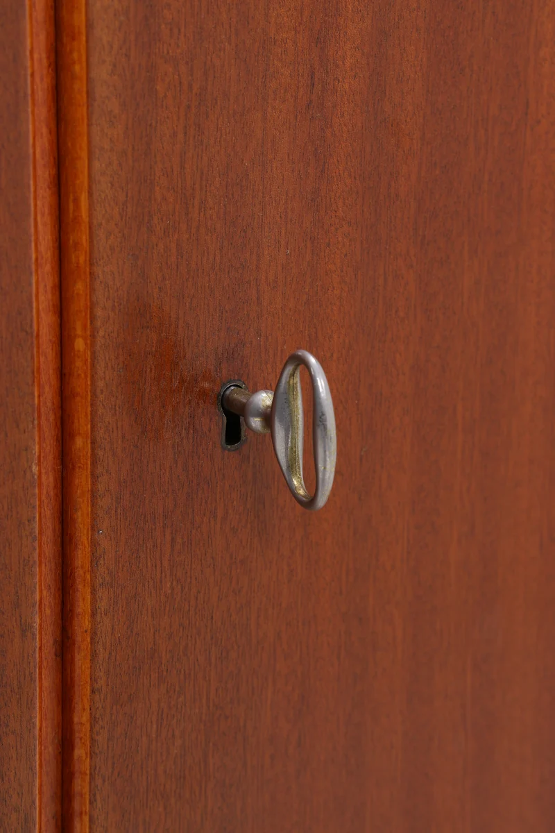 Vintage Mahagoni Wäscheschrank | 2 Türen | 3 Schubladen
