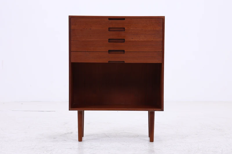 Vintage Teak Kommode | Mid Century Kommode | 5 Schubladen