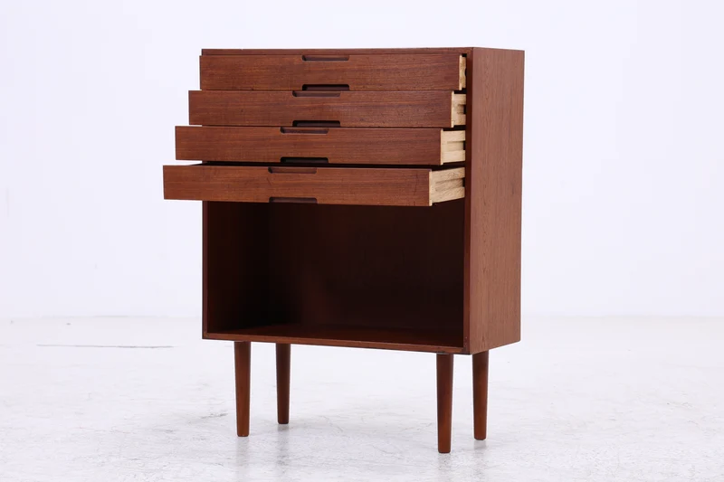 Vintage Teak Kommode | Mid Century Kommode | 5 Schubladen