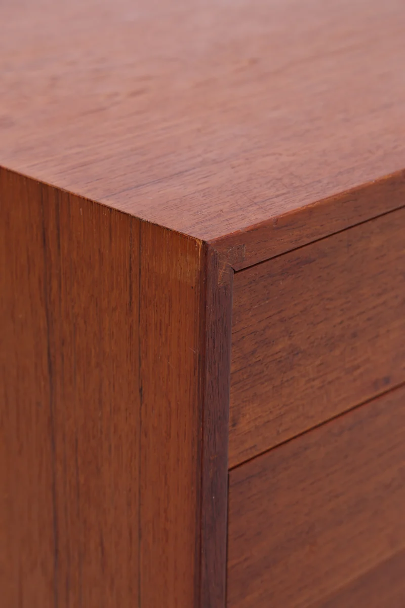 Vintage Teak Kommode | Mid Century Kommode | 5 Schubladen