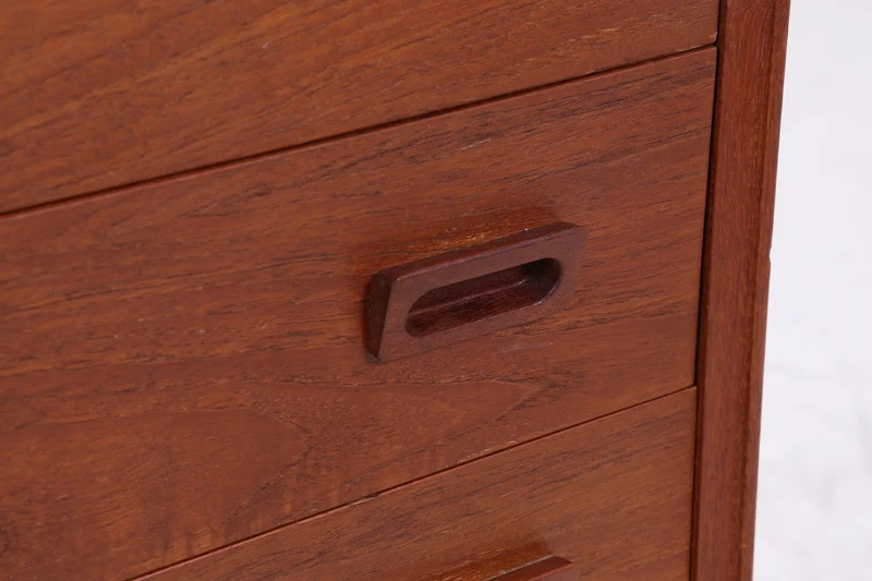 Vintage Teak Tallboy | Mid Century Kommode | 7 Schubladen