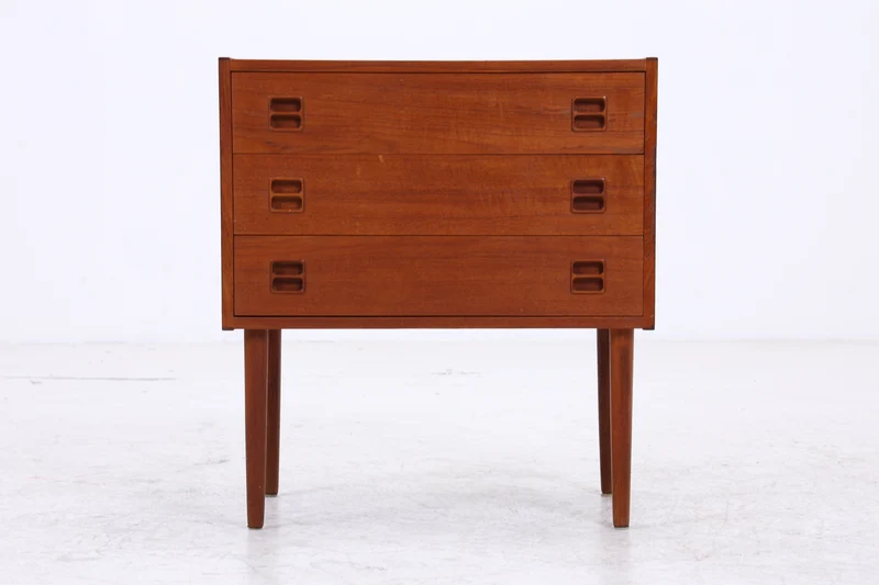 Vintage Teak Kommode | Danish Design | Mid Century | 3 Schubladen