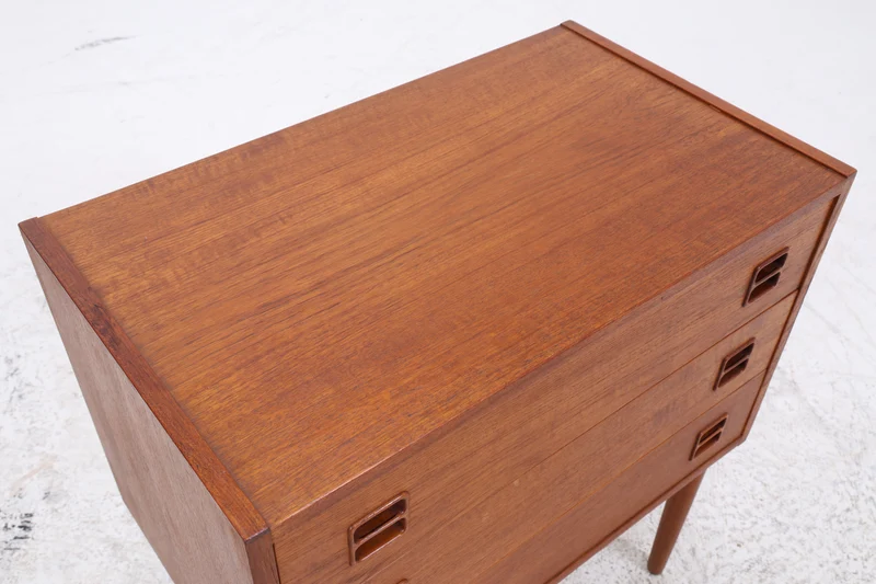 Vintage Teak Kommode | Danish Design | Mid Century | 3 Schubladen