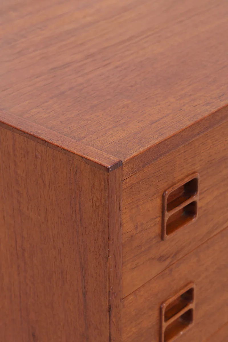 Vintage Teak Kommode | Danish Design | Mid Century | 3 Schubladen