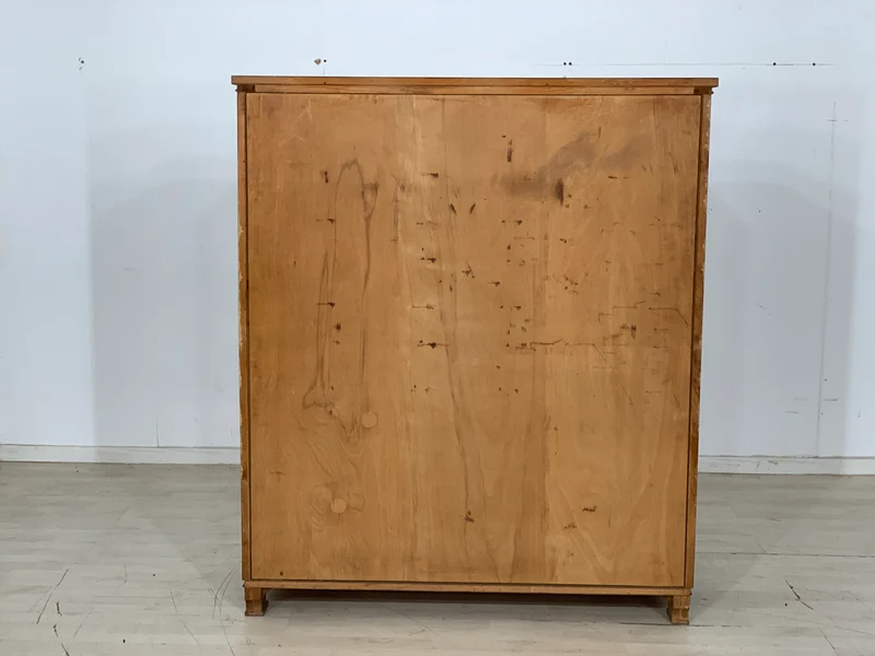 Mid Century Wäscheschrank Schrank Kleiderschrank Vintage