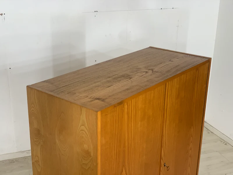 Mid Century Hellerau Wäscheschrank Schrank Wardrobe Vintage