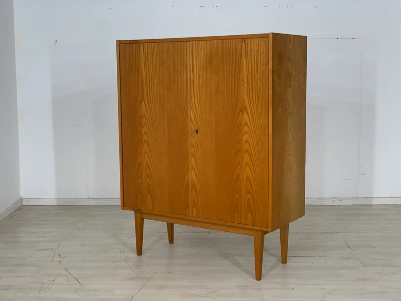 Mid Century Hellerau Wäscheschrank Schrank Wardrobe Vintage